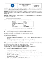 Preview for 26 page of GE PHI 265.850.1500 Operating And Maintenance Instructions Manual