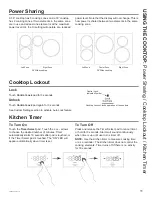 Предварительный просмотр 11 страницы GE PHP9030 Operating Instructions Manual