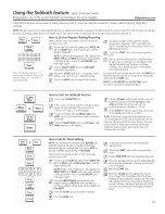 Предварительный просмотр 27 страницы GE PHS925ST1SS Owner'S Manual