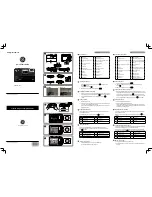 Preview for 1 page of GE PJ1 Quick Start Manual