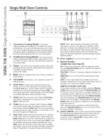 Preview for 8 page of GE PK7000DF2BB Owner'S Manual