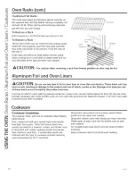 Предварительный просмотр 12 страницы GE PK7000DF2WW Owner'S Manual