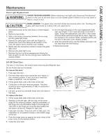 Preview for 17 page of GE PK7000DF2WW Owner'S Manual