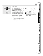 Предварительный просмотр 21 страницы GE PK91627 Owner'S Manual