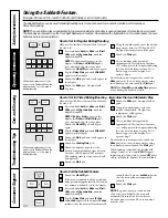 Предварительный просмотр 22 страницы GE PK91627 Owner'S Manual