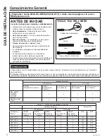 Preview for 52 page of GE PLC13XHH Series Owner'S Manual