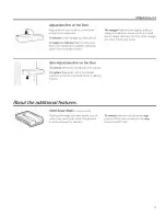 Предварительный просмотр 9 страницы GE PNS20KSHAFSS Owner'S Manual And Installation Instructions