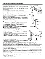 Preview for 8 page of GE PNSF39Z01 Owner'S Manual & Installation Instructions