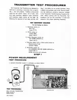 Предварительный просмотр 27 страницы GE Porta Mobil LBI-3480H Maintenance Manual