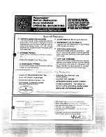 GE Potscrubber GSD454W Operating Instructions preview