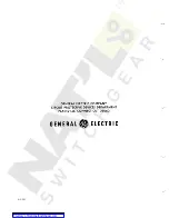 Предварительный просмотр 20 страницы GE POWER-BREAK TAK-TS1 Instructions Manual