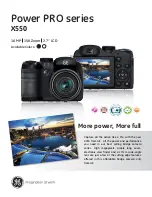 Preview for 1 page of GE Power PRO series X550 Specification