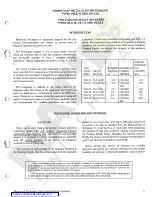 Preview for 5 page of GE Power/Vac VM-13.8 Instructions And Recommended Parts For Maintenance