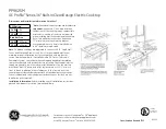 Preview for 1 page of GE PP962SM Dimensions And Installation Information