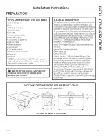 Preview for 15 page of GE PP9830 Owner'S Manual & Installation Instructions