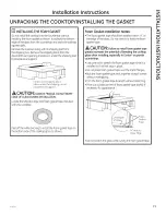 Preview for 19 page of GE PP9830 Owner'S Manual & Installation Instructions