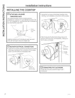 Preview for 22 page of GE PP9830 Owner'S Manual & Installation Instructions