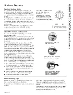 Preview for 7 page of GE PP9830 Owner'S Manual