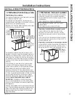 Preview for 17 page of GE PP9830 Owner'S Manual