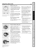 Предварительный просмотр 7 страницы GE PP989 Owner'S Manual & Installation Instructions