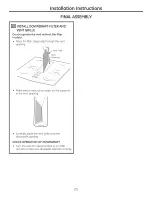 Предварительный просмотр 25 страницы GE PP989 Owner'S Manual And Installation Instructions