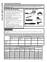 Предварительный просмотр 52 страницы GE PRC13XHH Series Owner'S Manual