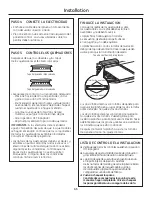 Preview for 43 page of GE Professional Rangetop Installation Instructions Manual