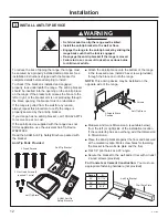 Предварительный просмотр 12 страницы GE Professional Series Installation Instructions Manual