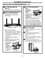 Preview for 30 page of GE Profile 200D2600P039 Owners And Installation Manual