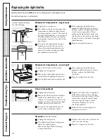 Preview for 18 page of GE Profile 200D8074P017 Owners And Installation Manual