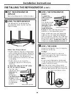 Preview for 30 page of GE Profile 200D8074P017 Owners And Installation Manual