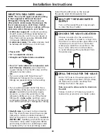 Preview for 33 page of GE Profile 200D8074P017 Owners And Installation Manual