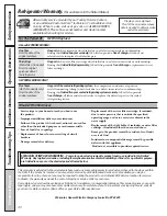 Preview for 40 page of GE Profile 200D8074P017 Owners And Installation Manual