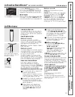 Preview for 53 page of GE Profile 200D8074P017 Owners And Installation Manual