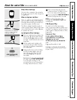 Preview for 9 page of GE Profile 23 Series Owner'S Manual And Installation Instructions