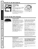 Preview for 16 page of GE Profile 23 Series Owner'S Manual And Installation Instructions