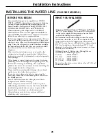 Preview for 26 page of GE Profile 23 Series Owner'S Manual And Installation Instructions