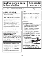 Preview for 100 page of GE Profile 23 Series Owner'S Manual And Installation Instructions