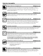 Preview for 115 page of GE Profile 23 Series Owner'S Manual And Installation Instructions