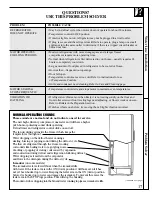 Preview for 17 page of GE Profile 24 CustomStyle Use And Care & Installation Manual