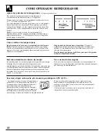 Preview for 48 page of GE Profile 24 CustomStyle Use And Care & Installation Manual