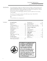 Preview for 2 page of GE Profile 24 CustomStyle Use And Care Manual