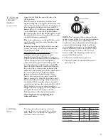 Preview for 19 page of GE Profile 24 CustomStyle Use And Care Manual