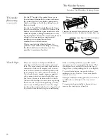 Preview for 20 page of GE Profile 24 CustomStyle Use And Care Manual