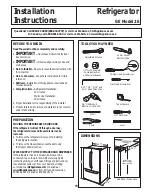 Preview for 15 page of GE Profile 26 Series Owner'S Manual And Installation Instructions