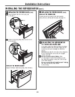 Preview for 20 page of GE Profile 26 Series Owner'S Manual And Installation Instructions