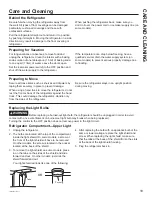 Preview for 19 page of GE Profile 27 Series Owner'S Manual & Installation Instructions