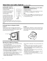 Предварительный просмотр 6 страницы GE Profile 42 Owner'S Manual And Installation Instructions