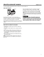 Preview for 7 page of GE Profile 42 Owner'S Manual And Installation Instructions