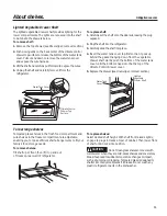 Предварительный просмотр 11 страницы GE Profile 42 Owner'S Manual And Installation Instructions